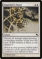 Matte Finish Shadowmoor Inquisitor's Snare ( #8 )