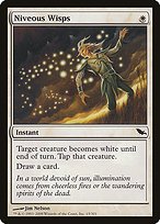 Matte Finish Shadowmoor Niveous Wisps ( #15 )