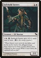 Matte Finish Shadowmoor Safehold Sentry ( #22 )
