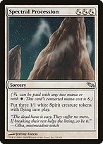 Matte Finish Shadowmoor Spectral Procession ( #23 )