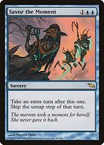 Matte Finish Shadowmoor Savor the Moment ( #50 )