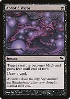 Matte Finish Shadowmoor Aphotic Wisps ( #55 )