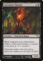 Matte Finish Shadowmoor Corrosive Mentor ( #61 )
