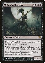 Matte Finish Shadowmoor Midnight Banshee ( #72 )