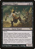 Matte Finish Shadowmoor Puppeteer Clique ( #75 )