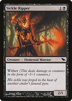 Matte Finish Shadowmoor Sickle Ripper ( #77 )