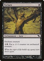 Matte Finish Shadowmoor Torture ( #80 )