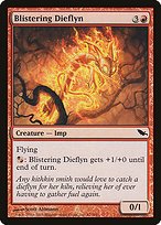 Matte Finish Shadowmoor Blistering Dieflyn ( #82 )