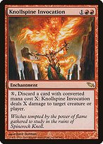 Matte Finish Shadowmoor Knollspine Invocation ( #99 )
