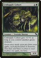 Matte Finish Shadowmoor Crabapple Cohort ( #109 )