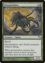 Matte Finish Shadowmoor Gloomwidow ( #117 )