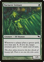 Matte Finish Shadowmoor Nurturer Initiate ( #124 )