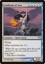 Matte Finish Shadowmoor Godhead of Awe ( #142 )