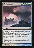Matte Finish Shadowmoor Worldpurge ( #156 )