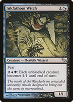 Matte Finish Shadowmoor Inkfathom Witch ( #168 )