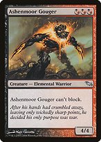Matte Finish Shadowmoor Ashenmoor Gouger ( #180 )