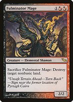 Matte Finish Shadowmoor Fulminator Mage ( #188 )