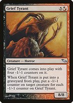Matte Finish Shadowmoor Grief Tyrant ( #189 )