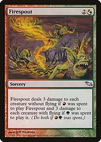 Matte Finish Shadowmoor Firespout ( #205 )