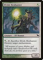 Matte Finish Shadowmoor Elvish Hexhunter ( #226 )