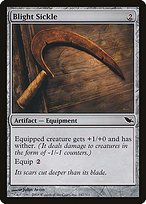 Matte Finish Shadowmoor Blight Sickle ( #247 )
