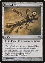 Matte Finish Shadowmoor Gnarled Effigy ( #251 )