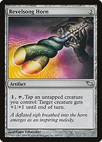 Matte Finish Shadowmoor Revelsong Horn ( #261 )