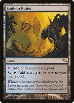 Matte Finish Shadowmoor Sunken Ruins ( #280 )