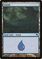 Matte Finish Shadowmoor Island ( #289 )