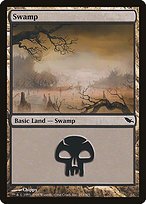 Matte Finish Shadowmoor Swamp ( #293 )