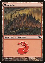Matte Finish Shadowmoor Mountain ( #296 )