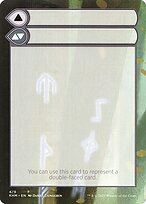 Glossy Finish Kaldheim Substitute Cards Double-Faced Substitute Card ( #4 )