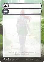 Glossy Finish Kaldheim Substitute Cards Double-Faced Substitute Card ( #8 )