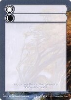Glossy Finish Innistrad: Midnight Hunt Substitute Cards Double-Faced Substitute Card ( #1 )