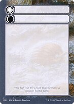 Glossy Finish Innistrad: Midnight Hunt Substitute Cards Double-Faced Substitute Card ( #7 )