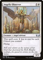 Matte Finish Streets of New Capenna Angelic Observer ( #1 )