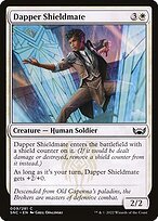 Matte Finish Streets of New Capenna Dapper Shieldmate ( #9 )