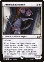 Matte Finish Streets of New Capenna Extraction Specialist ( #12 )