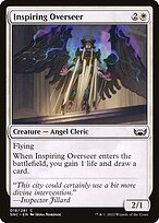 Matte Finish Streets of New Capenna Inspiring Overseer ( #18 )