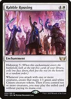 Matte Finish Streets of New Capenna Rabble Rousing ( #24 )