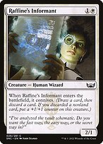Matte Finish Streets of New Capenna Raffine's Informant ( #26 )