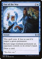 Matte Finish Streets of New Capenna Out of the Way ( #52 )