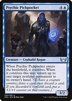 Matte Finish Streets of New Capenna Psychic Pickpocket ( #54 )