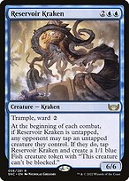 Matte Finish Streets of New Capenna Reservoir Kraken ( #56 )