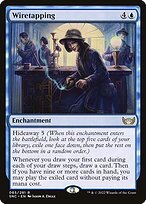 Matte Finish Streets of New Capenna Wiretapping ( #65 )