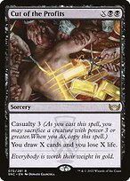 Matte Finish Streets of New Capenna Cut of the Profits ( #72 )