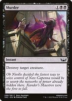 Matte Finish Streets of New Capenna Murder ( #88 )