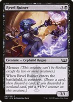 Matte Finish Streets of New Capenna Revel Ruiner ( #91 )
