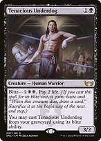 Matte Finish Streets of New Capenna Tenacious Underdog ( #97 )