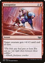 Matte Finish Streets of New Capenna Antagonize ( #100 )